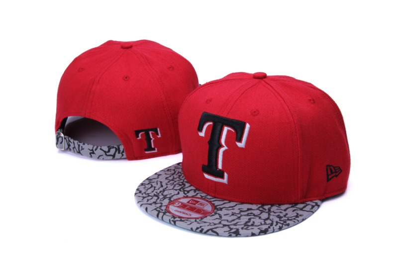 MLB Texas Rangers Strapback Hat NU001